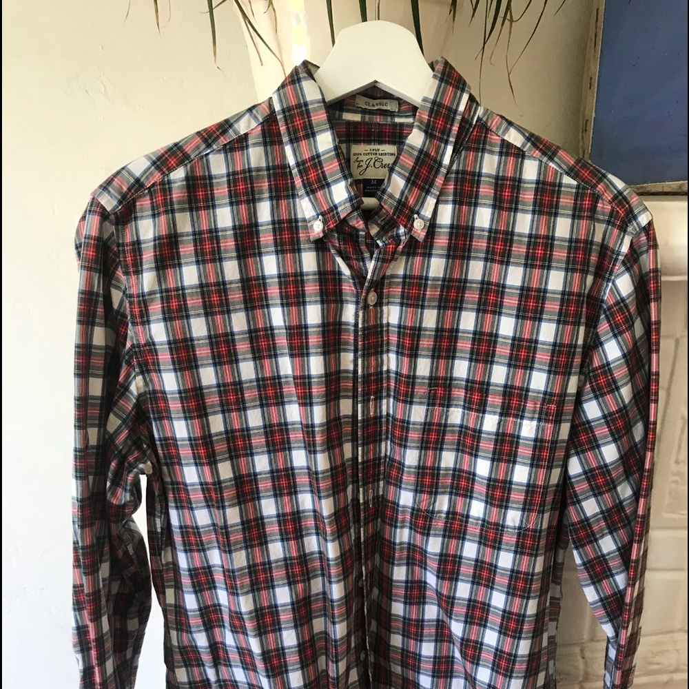Button down shirt. jCrew. Medium.